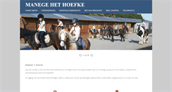 Desktop Screenshot of manegehoefke.nl